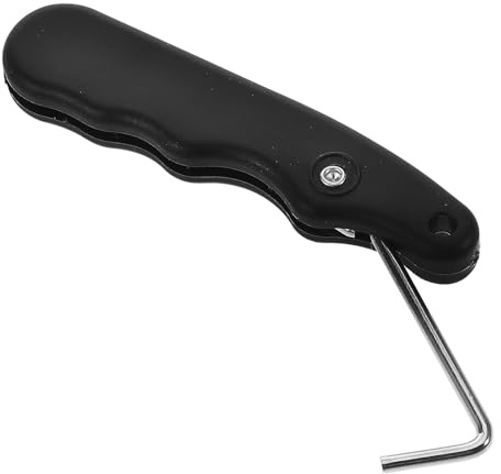 IMIKEYA Herramienta de apriete portátil para patines de hockey sobre hielo y patines de ruedas con diseño plegable y ajuste ajustable, hecho de acero inoxidable resistente y polipropileno