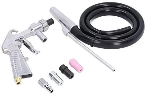 YWBL-WH Sandstrahler Sandstrahlpistolen-Kit Schlauchdüsenanschluss Sandstrahlkabinen Sandsaugrohr