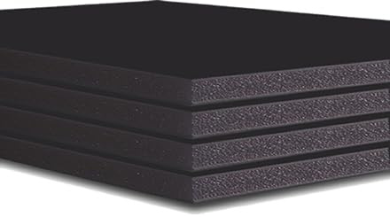 5 Sheets A1 Black Foam Board