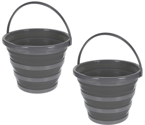 2 x vikbar vattenhink 5 liter vikbar hink campinghink silikon rengöringshink vattenhink silikonhink