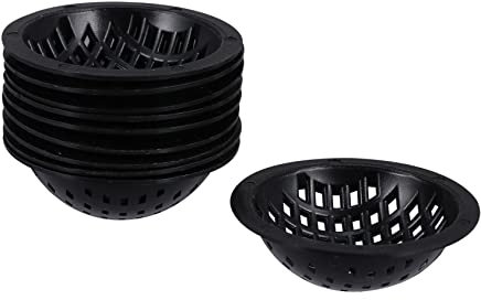 Kisangel 20piezas Almohadillas De Malla Transpirables para Fondo De Macetas Rejilla De Drenaje para Bonsáis y Plantas Previene Fugas De Tierra