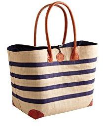 Non DEFINIE Cabas rabane 2 anses et Coins en Cuir