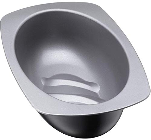Kaiser Brot Back Form 32 cm Backblech, Brot, Oven, Oval, Anthrazit/Schwarz