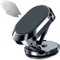 Mini Power Handyhalterung Auto Magnet (Top.1 von Magnetkraft & Fällt Nie ab) 360° Verstellbar magnetische Handy Halterung fürs Auto, Universal KFZ Handyhalter für Alle Smartphones (Black)
