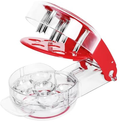 Strumento per rimuovere noccioli di ciliegia, snocciolatore per olive e ciliegie, dispositivo per la rimozione di datteri con noccioli in acciaio inox e contenitore per succhi di frutta, strumenti per
