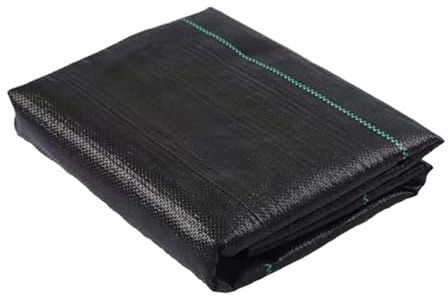 ZIHDKE 2 x 5 m anti-ogräsnät geotextil för ogräsbekämpning jordbruk kompost tyg växthus ogräsmatta vatten genomtränglig för uteplatser trädgård