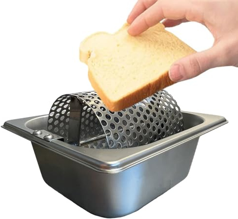 Manuell smörroller, smörspridare i rostfritt stål, smördispenser, lätt att rengöra köksredskap, jämnt spridbart smör för bakning och matlagning