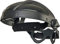 Honeywell Turboshield Kopfbedeckung mit Ratsche, schwarzer Standard, dunkelgraues Schalenmaterial, ABS-Stirnschutz, dielektrisch, leichtgängig schwenkbar, atmungsaktiv, 1031740 (1 Stück)