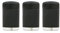 Briquet tempête Easy Torch8® à gaz, noir avec surface caoutchoutée Lot de 3.