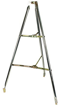 Skywalker - 5' Heavy Duty Antenna Tripod, Mast Pole Dish Tripod for Roof Mount