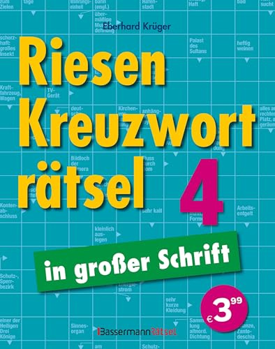 Riesen-Kreuzworträtsel in großer Schrift 4