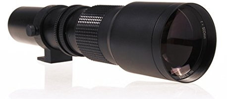 Digital Nc 1000-mm-Objektiv für Pentax K-50 (manueller Fokus)