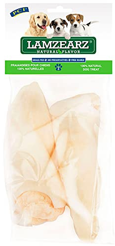 Pet Center Inc. (PCI) - Lamzearz - 2 Pack of Premium Lamb Ear Dog Treats