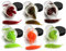 Storfisk fishing & more Feinripp Weichgummi Forellenköder, Supersoft mit Aroma (Käse oder Knoblauch) und Glitter, schwimmend, umweltfreundliches TPE-Material, Länge: 60 mm, Farbe :Set