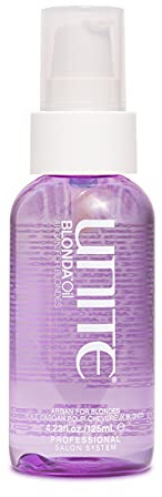 UNITE Hair – BLONDA Oil – Argan Infused Oil for Blonde, Gray & Highlighted Hair – Seals, Smooths & Adds Brilliant Shine – UV & Thermal Protection – 4.23 Fl Oz