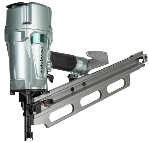 Metabo HPT Framing Nailer | High Grade Aluminum Magazine | Pneumatic | Framing Nails 2-Inch to 3-1/4-Inch | Rafter Hook | NR83A5(S1)
