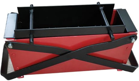 Prensa manual de briquetas, máquina de briquetas de carbón, máquina de briquetas resistente, prensa de briquetas eficiente, herramienta de compresión compacta de briquetas, manual simple para hacer