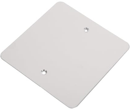 Outanaya Piastra Di Copertura Per Presa Cieca in Acciaio Inossidabile Adatta Per Tipo 120 Facile Da Installare Copertura Elettrica Per Pareti E Soffitti