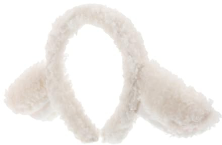 IMIKEYA Fascia per Chioma Orecchie di Agnello Beige, Tocco Confortevole e Vestibilità, per Performance e Uso Quotidiano