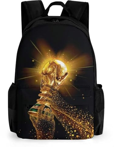 QPIRINMEX Sacs À Dos Filles Sac À Dos D'école Pour Enfants Football Sac D'école Imprimé En 3D Sac D'école Pour Les Élèves Du Primaire Et Du Collège