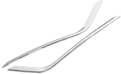 Para VW Para Golf 7 MK7 Hatchback 2018-2020 Silenciador De Escape Trasero Acero Inoxidable Marco Tiras Cubierta Embellecedora Estilo Coche