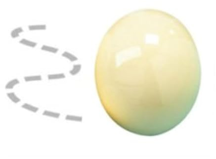 ARAMITH Crazy Joke Wobbly POOL Cue Ball 1 7/8 - FUNNY! by Aramith