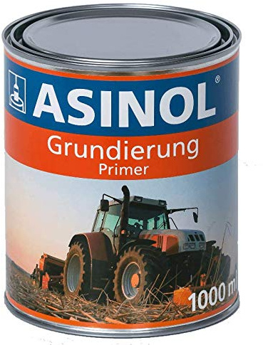 ASINOL GRUNDIERUNG ROTBRAUN 1000 ml Kunstharzlack Farbe Lack 1l Liter Dose