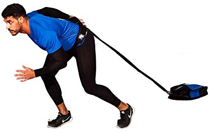 Fitness Health FH Pro Speed Sled Sack mit variablem Gewicht, Sprint-Trainer, Power Bag Laufen