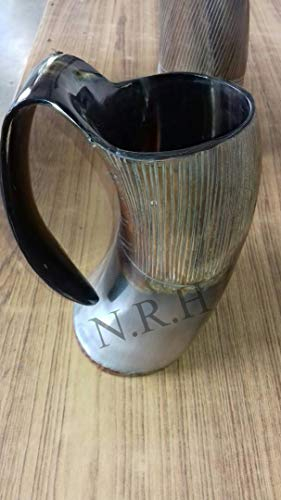 Designed Viking Drinking Horn Cup Mug Chalice for Beer Wine Mead