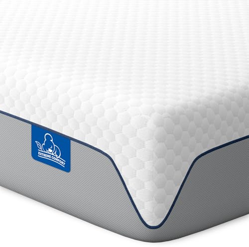 Doubleslee Single Memory Foam Mattress, 8 Inch Single Bed mattress, Medium Firm Feel, 9 Zone Pressure & Back Pain Relief, Motion Isolation (90x190x20cm)