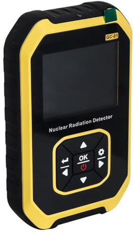 Kissmii Contador Geiger profesional portátil -01, dosímetro de radiación nuclear, detector de mármol, probador de radiactividad