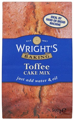 Wright's Baking Toffee Cake Mix 500 g (Pack of 5)