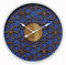 Hermle Holz Wanduhr in 3D Optik Ø 40 cm 30103-002100