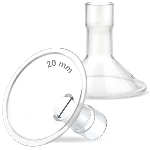 Maymom MyFit Brustschilde 14 mm compatible con Medela Milchpumpen PersonalFit, Freestyle, Harmony und Maxi, passend für Flex Connector, 2er Pack