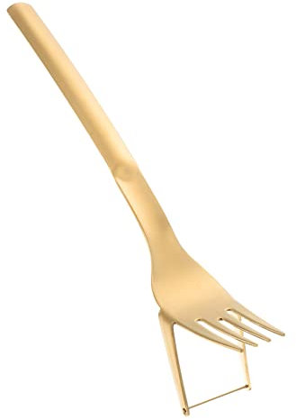 KICHOUSE Innovativo Taglia-anguria A Forchetta 2 in 1 Taglia-frutta in Acciaio Inossidabile Facile Da Usare Per Cucina Campeggio E Viaggi