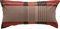 Erwin Müller Zusatz-Kissenbezug, Kissenhülle Mako-Satin Karo Terra Größe 40x80 cm - bügelleicht, 100% Baumwolle, mit Reißverschluss (weitere Größen)