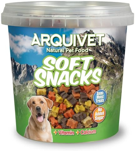 Arquivet Soft Snacks para perro Mini huesitos mix 800 g