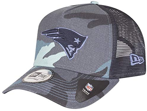 New Era Adjustable Trucker Cap - New England Patriots camo