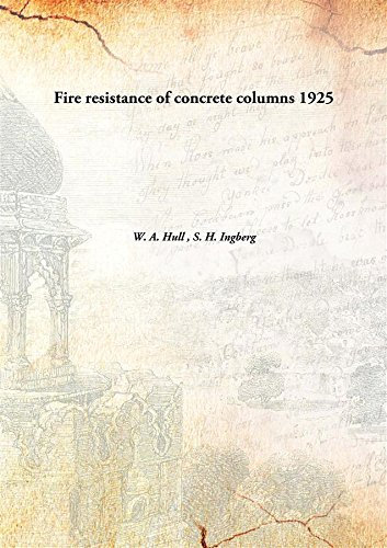 Fire resistance of concrete columns