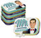 Nostalgic-Art Retro Pillendose, 4 x 6 x 1,6 cm, Mr. I'll Do It Later (4er-Set) – Geschenk-Idee für Nostalgie-Fans, mit Pfefferminz-Dragees, Vintage Design