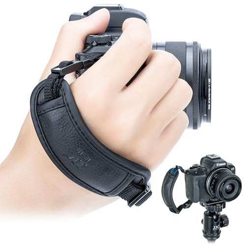 Camera Hand Wrist Grip Strap with Thinner Lanyard for Canon EOS R50 V R50V R100 R10 R6 R5 R6 Mark II for Fujifilm X Half GFX 100 II Coolpix P1100 for Panasonic Lumix S1II S1IIE S1RII FZ80D S5IIX S9