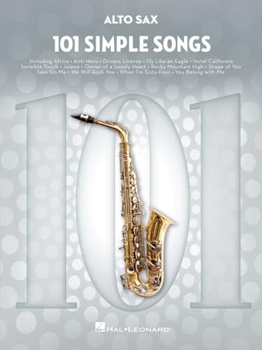 101 Simple Songs. Saxophone Alto.