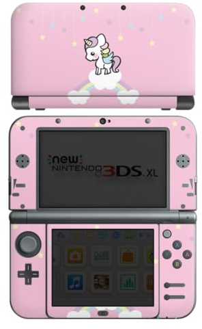 DeinDesign Skin kompatibel mit Nintendo New 3DS XL Folie Sticker Einhorn Unicorn Wolke