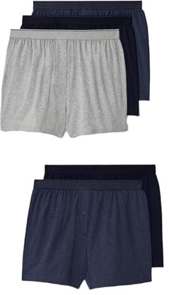 Marks & Spencer Bóxers de Punto de Algodón Puro Cool & Fresh™ para Hombre Pack de 5