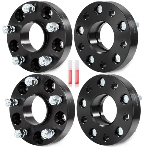 ECCPP 4PCS 5x5 to 5x5 Wheel Spacers Hub Centric 1.25 inch 5 Lug fits for 2011-2022 for jeep Grand Cherokee| 2018-2022 for jeep Wrangler