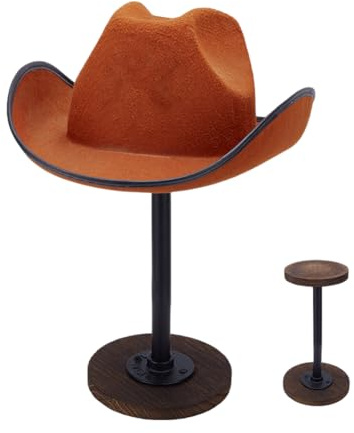 PH PandaHall Hat Display Stand Wooden Hat Holder Rack
