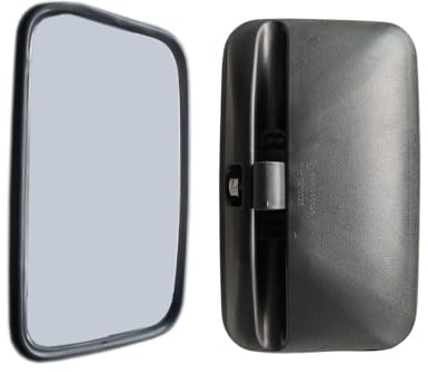 Specchio Specchietto Retrovisore Esterno Universale 30cm x 18cm Attacco 16-18mm Destro o Sinisto Omologato E7 per Trattore Camion Carrello Elevatore Furgone Macchine Agricole