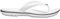 Crocs Crocband Flip, Tongs mixte adulte, Blanc, 46 EU