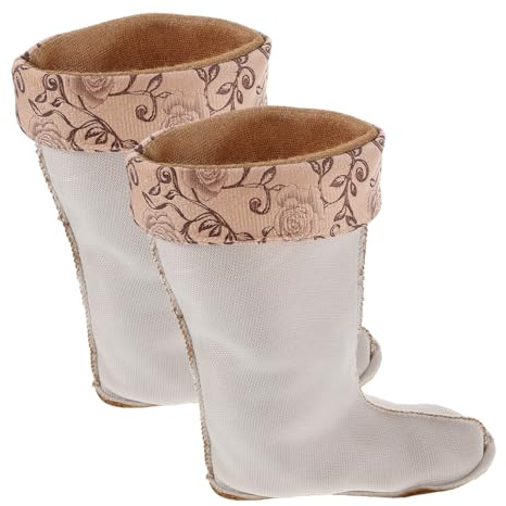 Abaodam Forros Cálidos de Polar para Botas de Lluvia Mujer, Calcetines Térmicos de 32cm, Duraderos y Resistentes para Excursiones al Aire Libre en Invierno