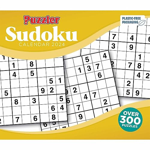 Sudoku Puzzler 2024 Calendar